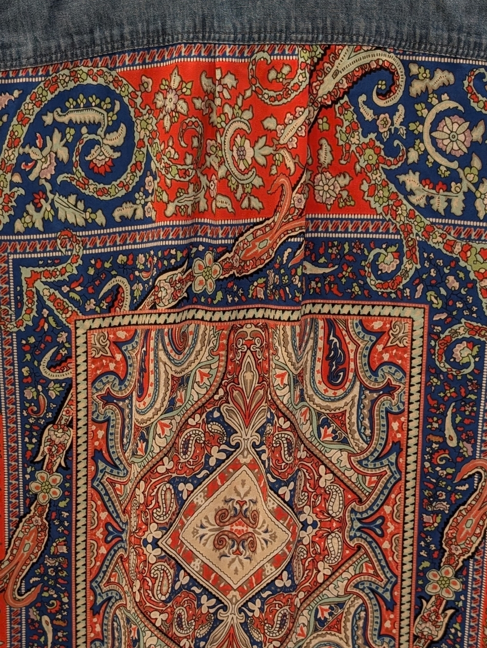 Point Zero Denim Bandana Shirt - Picture 7 of 9